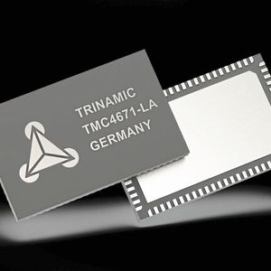 Servo-Regler-IC TMC4671-LA: Alle Steuerfunktionen sind in diesem intelligenten Chip integriert.