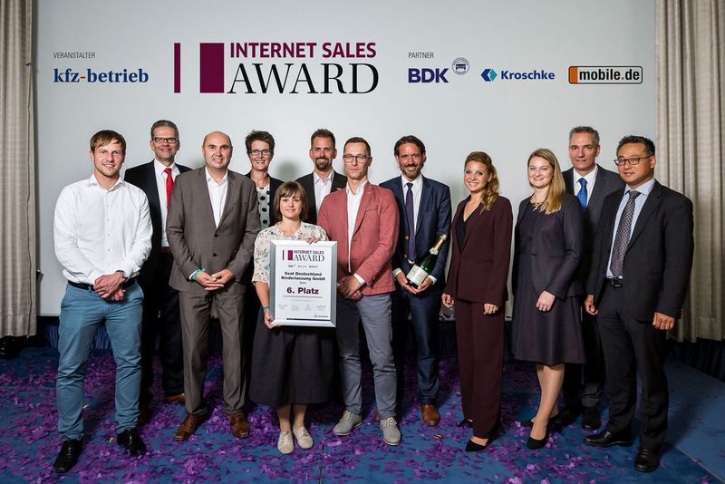 Die Seat Deutschland Niederlassung Berlin kam auf Platz 6 des Internet Sales Awards 2017. (Stefan Bausewein)