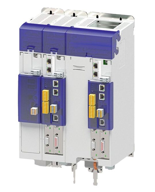 Der i950 Multi Drive erweitert das Portfolio an Frequenzumrichtern und ist für anspruchsvolle Bewegungsaufgaben ausgelegt.(Bild:  Lenze)