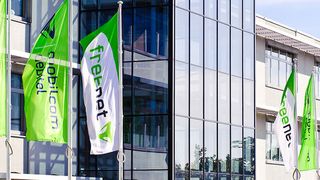 Der Firmensitz des deutschen Telekommunikationsanbieters Freenet.com befindet sich in Büdelsdorf.  (Mobilcom-Debitel)