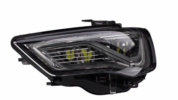 Funktion und Design – LED-Tagfahrlicht und LED-Heckleuchten (Bild: Audi)