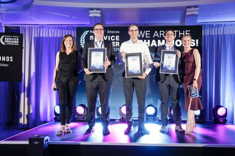 In der dritten Kategorie Managed Hosting Service Provider freuten sich Ionos (Silber), Netcup (Gold) und Manitu (Platin) über ihre Auszeichnungen. (Bild: Vogel IT-Medien)