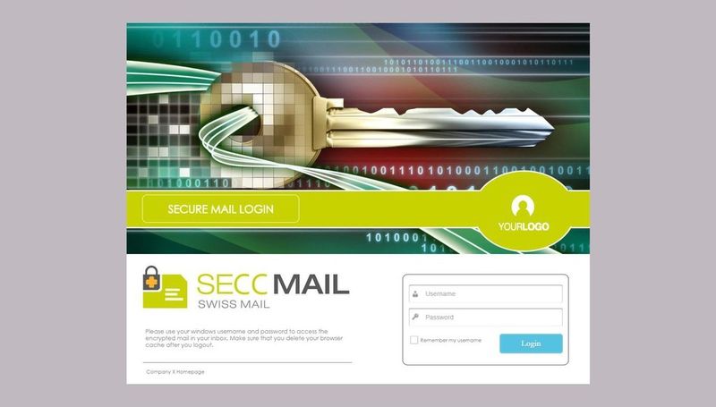 Beispiel-Template: Webmail Zugriff Login. (Bild: GTTA)