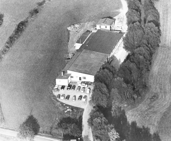 Die Luftaufnahme von 1965 und noch deutlicher ... (Bild: EBM-Papst)