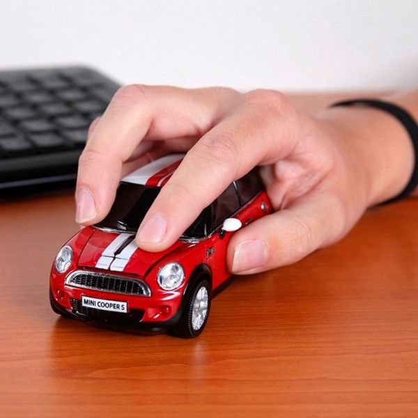 Die Wireless-Maus in Form eines Mini Cooper S verkauft www.yellowoctopus.com.au für rund 70 Euro. (www.yellowoctopus.com.au)