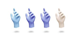 Einweg-Handschuhe von Starlab, klassifiziert nach EN ISO 374-1:2016 Typ B (Bild: Starlab)