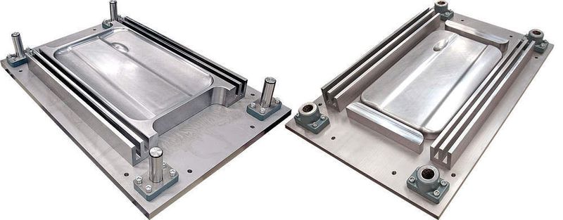 Bild 1: SCS-Werkzeug zum kombinierten Recken und Tiefziehen. (Archiv: Vogel Business Media)