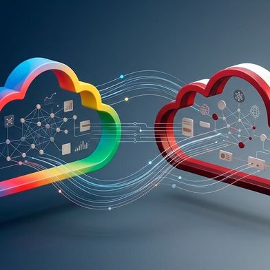 Oracle und Google Cloud erweitern ihre Partnerschaft, um Googles Gemini-Modelle in Oracles Portfolio an Unternehmensanwendungen zu integrieren. (Bild: Gemini / KI-generiert)