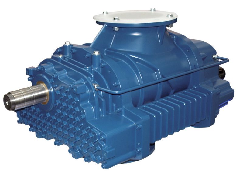 Für die Delta-Hybrid-Drehkolbenverdichter nutzt die Aerzener Maschinenfabrik ihre langjährigen Erfahrungen mit Drehkolbengeläsen und Schraubenverdichtern. (Bild: Aerzener Maschinenfabrik)