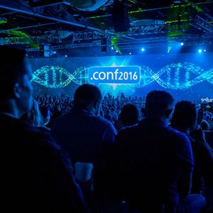 DAS optische Leitmotiv der .conf 2016 war der DNS-Strang, denn, so der Splunk-Anspruch, Daten sind die DNS eines datengetriebenen Unternehmens.