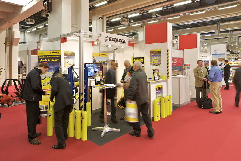 Stand de l'allemand AMPERE à Pack & Move 2010. (Image: Pack & Move)