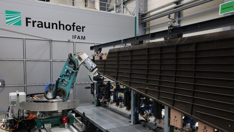 Leichtbau für großvolumige Bauteile(Bild:  Fraunhofer IFAM)
