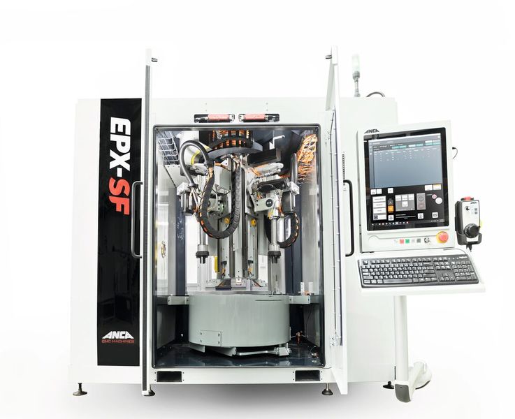 The EPX-SF addresses three key aspects of cutting tool performance: edge rounding, deburring, and surface polishing. (Image:Anca)