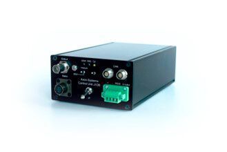 Die Axon-Systems GmbH stellt unter anderem die neue J1DB Control Unit mit CAN Bus und optimierter Leistungsregelung vor. Die Control Unit verfügt jetzt über ein CAN-Bus-Kommunikationsinterface und reduziert laut Hersteller durch Vorwärts-Regelung der Induktiv-Versorgung die elektrische Leistungsaufnahme um 60%.
 (Axon-Systems GmbH)