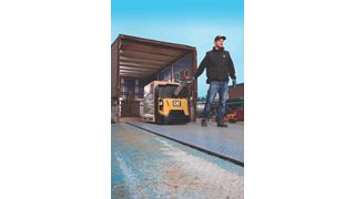 Auf Laderampen oder unebenem Untergrund im Element.  (Bild: Urech)