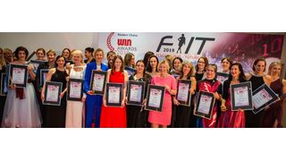 So sehen Sieger aus: die Gewinnerinnen der WIN-Awards 2019 (Bild: www.hamann.photo)