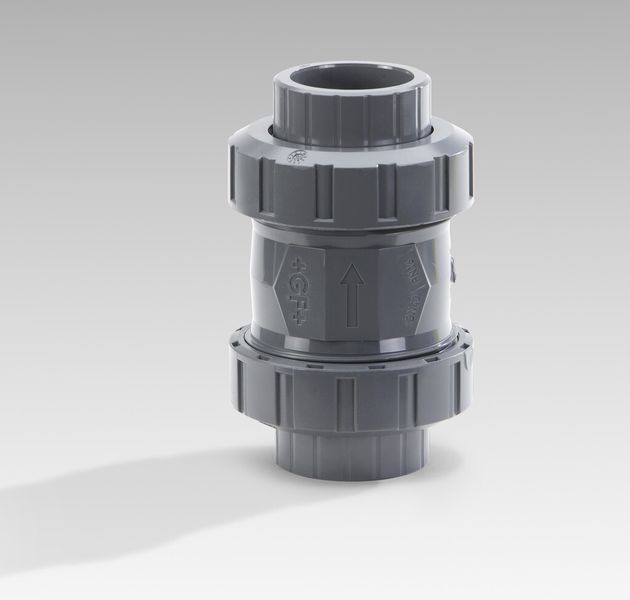 GF Piping Systems Rückschlagventile Typ 661/562 (Bild: GF Piping Systems)
