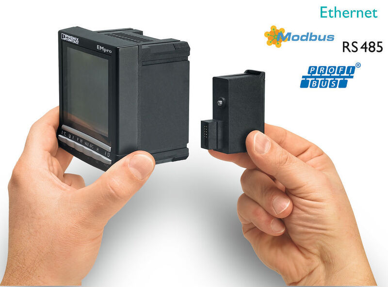 Die EMpro-Kommunikationsmodule erweitern das Messgerät EEM-MA600, sodass es flexibel in unterschiedliche Kommunikationsnetzwerke eingebunden werden kann. (Archiv: Vogel Business Media)