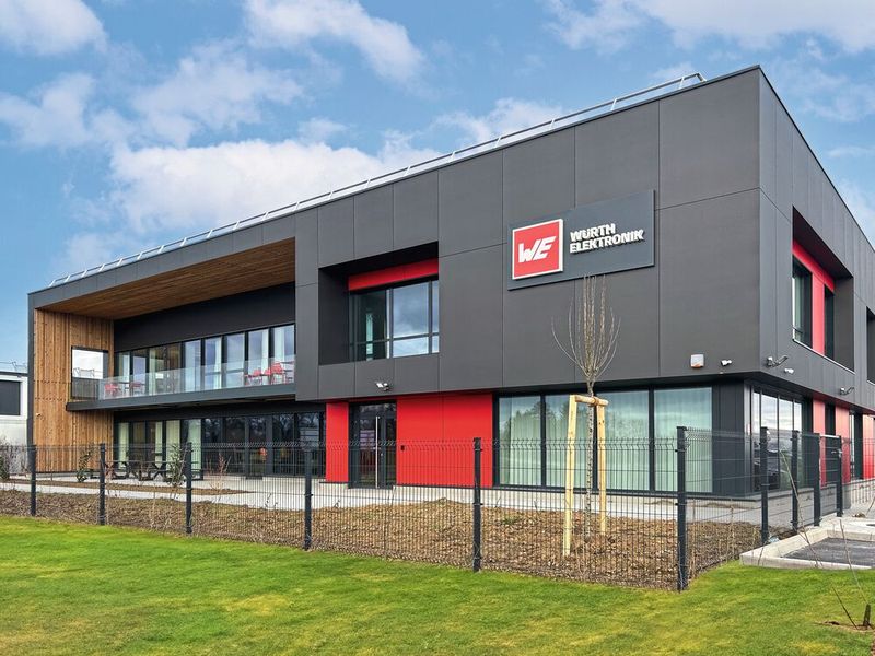 Moving to Alsace: The new location of Würth Elektronik ICS in France. (Image:Würth Elektronik ICS)