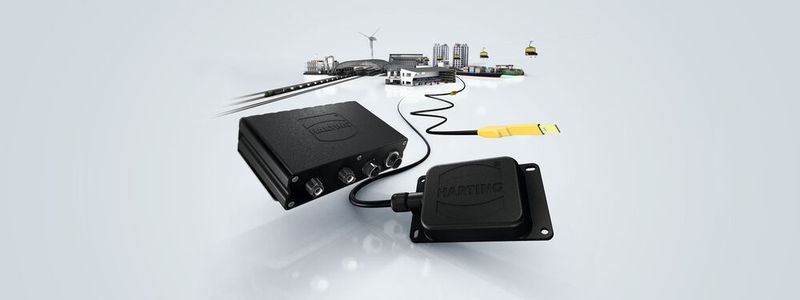 Intelligente Sensorik-Lösungen gewinnen zunehmend an Bedeutung. Sie sorgen für einen nahtlosen Datenaustausch innerhalb der Netzwerke.(Bild:  Harting)