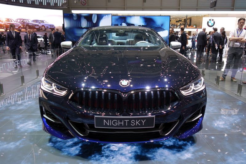 BMW Individual hat mit dem M850i Night Sky ein Einzelstück geschaffen, bei dem Meteoriten-Material verarbeitet wurde. (Wehner/»kfz-betrieb«)
