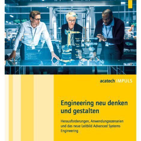 Der kürzlich erschienene acatech IMPULS zu Advanced Systems Engineering (ASE) erklärt, wie immer komplexere, technische Systeme in Deutschland entwickelt werden können. 