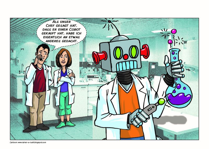 Übersicht unserer Bildergalerien (Comic: www.rainer-e-ruehl.blogspot.com) (LABORPRAXIS/Rühl)