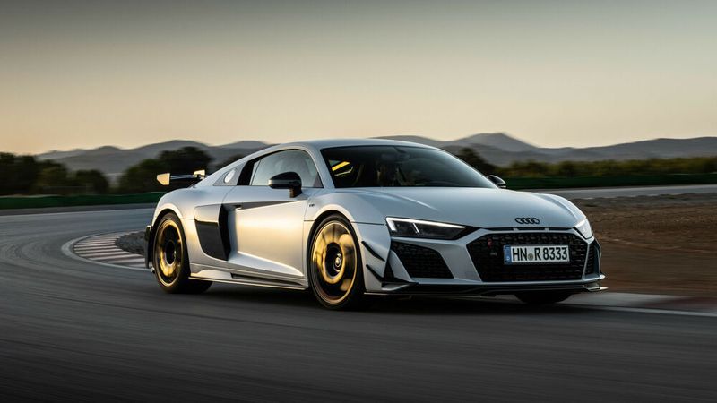 Der neue R8-Coupé wird Anfang 2023 auf den Markt kommen.(Bild:  Audi)
