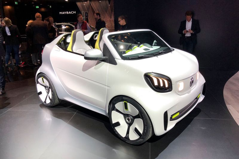 Eine interessante Studie, mehr aber wohl nicht, ist der Smart Forease. Einen Serienstart wird es so wohl nicht geben. (Bild: SP-X/Michael Gebhardt)