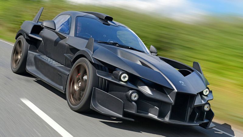 Das Ariel Hipercar leistet knapp 1.200 PS.(Bild:  Ariel)