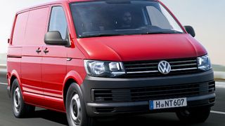 Der neue Volkswagen Transporter T6 kommt in den Handel. (Foto: Volkswagen)