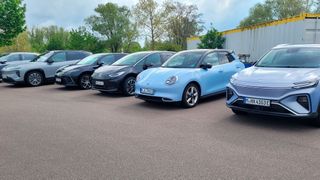 Verschiedene chinesische Automodelle können VW- und Audi-Händler noch bis Herbst in der Nähe von Leipzig testen. (Bild: Wehner - VCG)