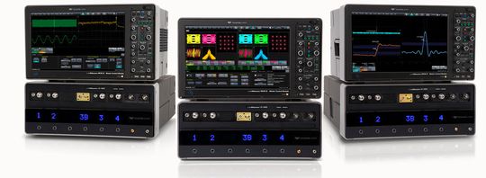 Der LabMaster 10Zi ist der bisherige Höhepunkt von Teledyne LeCroy. Das Oszilloskop bietet eine Echtzeitbandbreite von 100 GHz. Der LabMaster 10Zi ist der bisherige Höhepunkt von Teledyne LeCroy. Das Oszilloskop bietet eine Echtzeitbandbreite von 100 GHz.