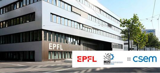 EPFL und CSEM eröffnen in Neuenburg das M2C, ein Zentrum für «Advanced Manufacturing», das sich den technologischen Herausforderungen der verarbeitenden Industrie stellt. EPFL und CSEM eröffnen in Neuenburg das M2C, ein Zentrum für «Advanced Manufacturing», das sich den technologischen Herausforderungen der verarbeitenden Industrie stellt.