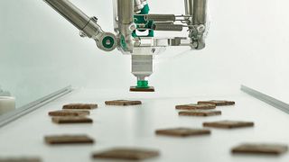 Pick-and-Place-Anwendungen mit dem Delta 3 Roboter. (Schneider Electric)