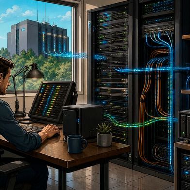 FreeFileSync ermöglicht wiederkehrende Datensicherungen auf externe Ziele. (Bild: KI-generiert)