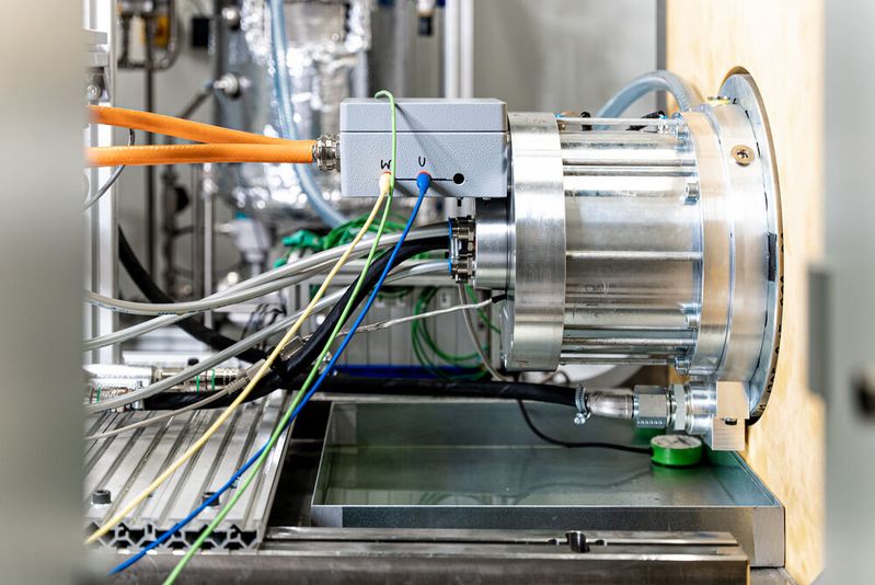 Der neue SCT E-Motor von Mahle kann laut Hersteller unbegrenzt lange mit hoher Leistung arbeiten.