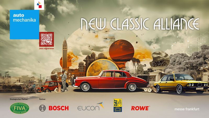 Auf der Automechanika 2026 sollen der Automotive Aftermarket mit der Oldtimer-Szene noch stärker verknüpft werden.(Bild:  Automechanika)