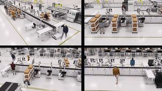 Foxconn plant eine komplette Fabrik in Mexiko mit einem digitalen Zwilling. Alle Details bis hin zu den Robotern werden komplett virtuell erstellt und geplant. (Bild: Nvidia)