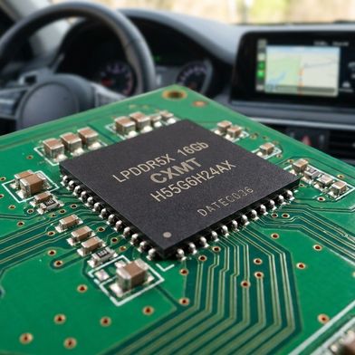 Der Speicherhersteller CXMT hat einen äußerst erfolgreichen Börsengang hingelegt. Unter anderem gehören einige Autohersteller zu den Investoren. (Bild: KI-generiert)