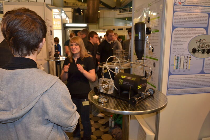 The Chemcar contest attracted a lot of interest from young participants. ((Picture: PROCESS))