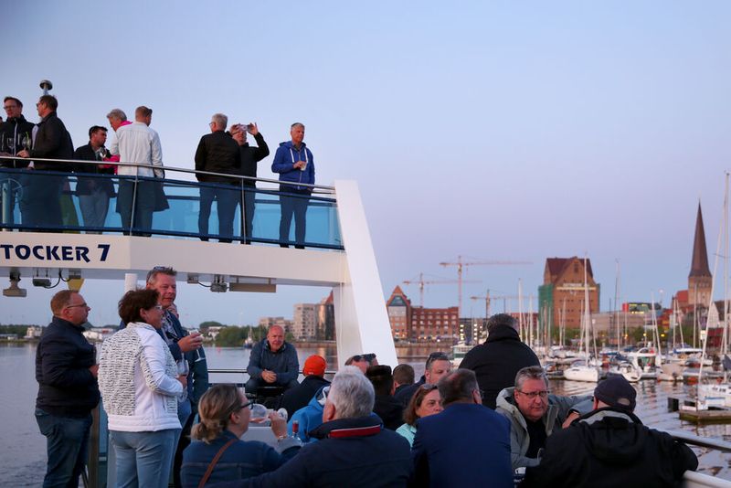 Blick auf den Rostocker Stadthafen (Bild: Also)