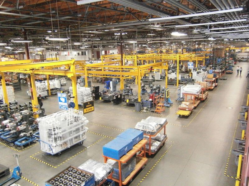 Impressionen aus dem Unternehmen Haas Automation in Oxnard, Californien, USA. (Bild: Königsreuther)