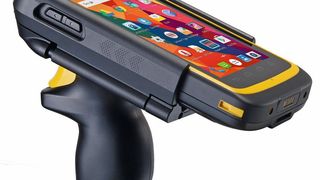 Handheld RS50 mit ergonomischem Pistolengriff. (Cipherlab)