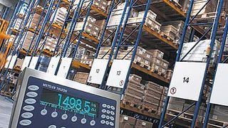 Intelligente Wägetechnik füllt die Fächer im Lager selbsttätig auf. Bild: Mettler-Toledo (Archiv: Vogel Business Media)