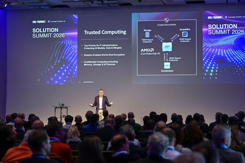 Trusted Computing steht im Fokus bei Jörg Roskowetz von AMD. (Bild: Vogel IT-Medien GmbH)
