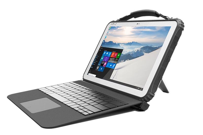 Das K 122 ist eine Mischung aus Laptop und Tablet. (Logic Instrument)