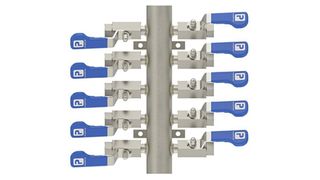 Die Instrumentation Products Division Europe von Parker Hannifin, dem weltweit führenden Hersteller in der Antriebs- und Steuerungstechnologie, bringt eine Reihe kompakter Hi-Pro-Verteilerblöcke auf den Markt. (Bild: Parker Hannifin)