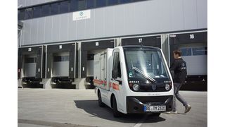 Die Elektrotransporter von Tropos eigen sich auch um in Städten sogenannte Mikro-Hubs zu bedienen. (Liefery)