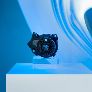 Das Herzstück des E-Bike-Antriebssystems ist die 1850 g leichte HPR50 Drive Unit mit der patentierten Harmonic-Pin-Ring-Technologie.(Bild:  Julian Mittelstaedt/TQ)